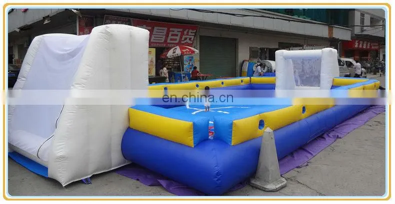 Infaltable soccer football field for soccer bubble on sale