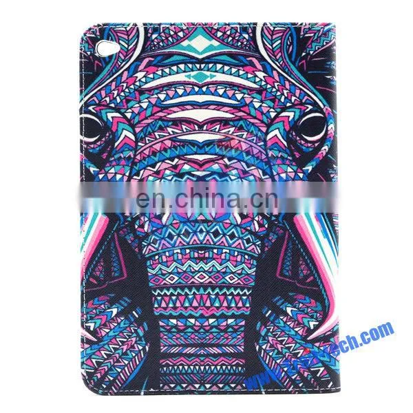 Cheap leather case/ Wallet style leather case for iPad Mini4/ Fashion leather case supplier & exporter