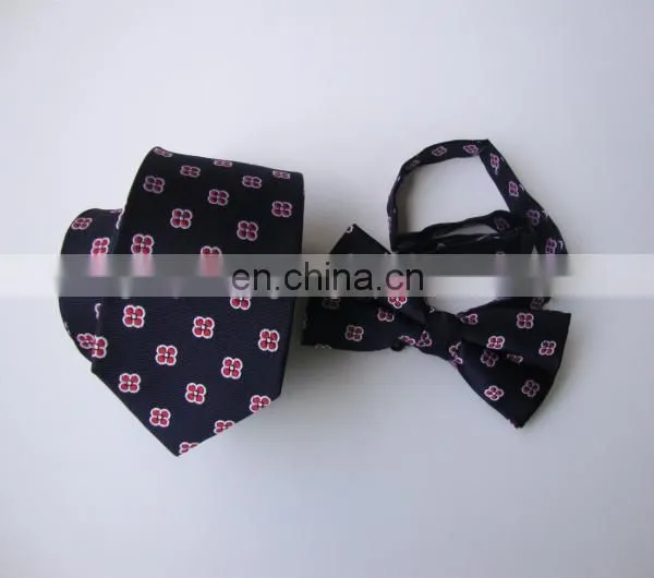 100% Silk Woven Bow tie & Tie Sets
