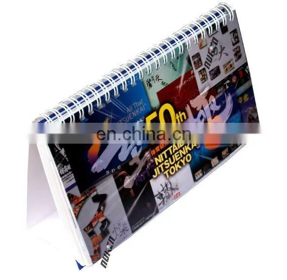 Cheap 3D Lenticular 2018 Design Table Desk Wall Perpetual Advent Calendar Printing Custom