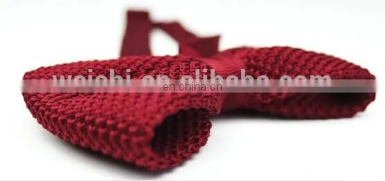 Men's Knitted Bowties and knit tie set