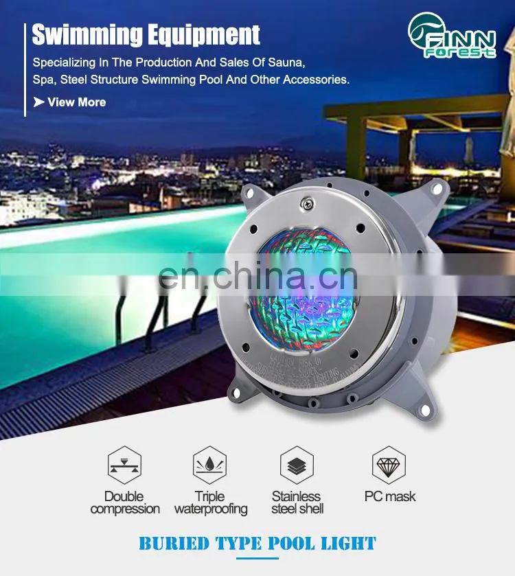 Korean Sex Spa Led Par 56 Stainless Steel Swimming Pool Lighting Floating Pool Lights