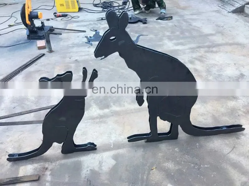 Corten Steel Sculpture kangaroo Weathering Steel