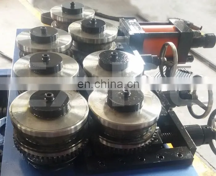 GW-50 Green house automatic hydraulic rolling pipe ring bending machine