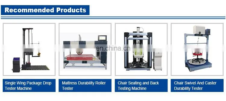 Chair Seating Impact and Durability Tester Chair Testing Machine