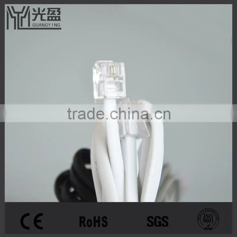 2 core rj11 telephone cable
