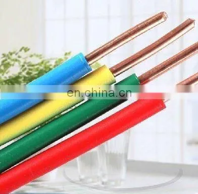 Best Price PVC Insulated Single Core Wires H07V-U(Ye) H07V-R(Ym) H05V-U(Yse) H05V-K(Ysf) H07(Yf)