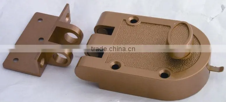 J2661YP:TRUST Brass cylinder Jimmy proof lock