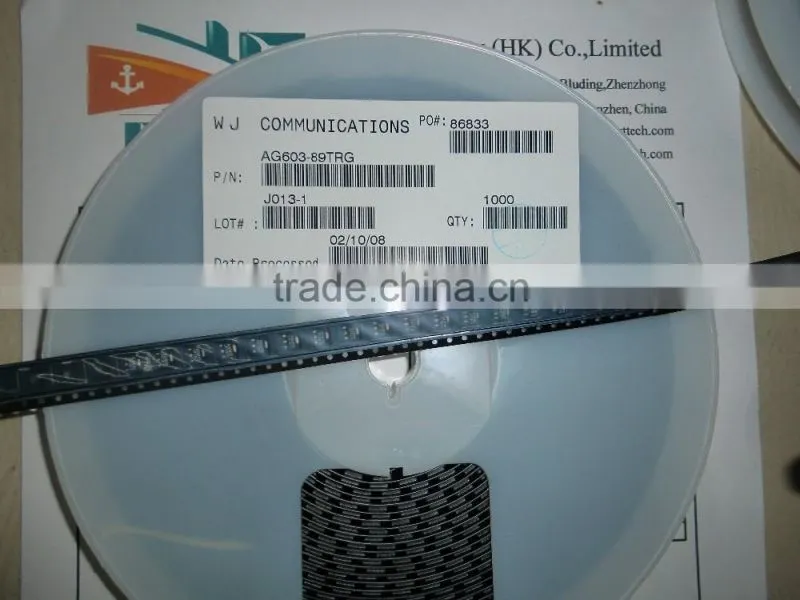 AG603-89G A603G SOT-89 NEW AND ORIGINAL