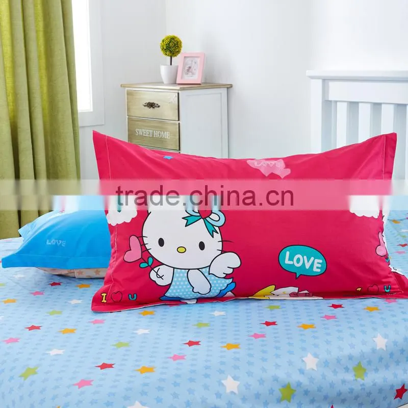 High quality assuerance 100%cotton quilt set best quality best soft feelling cartoon China elegant bed sheet set
