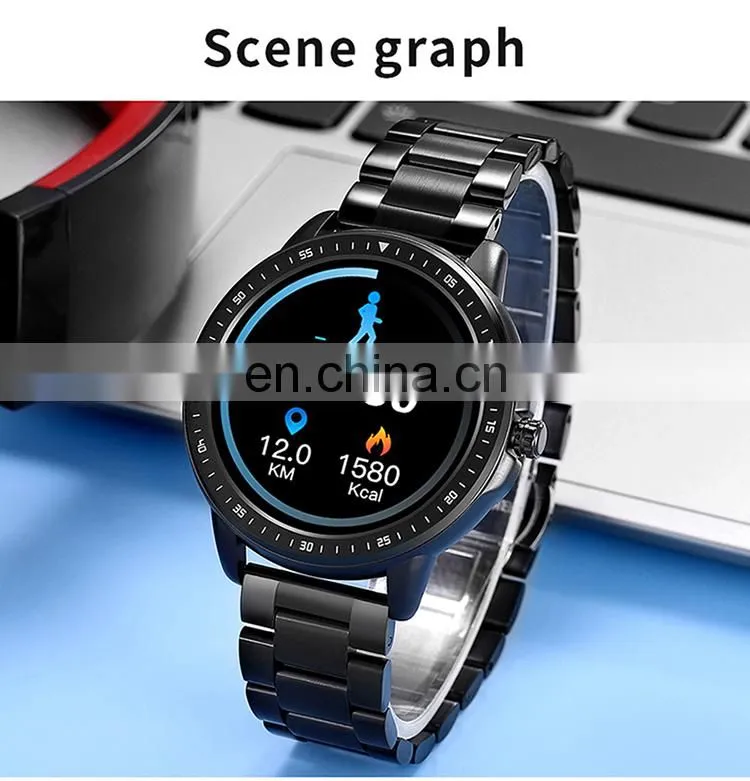 Sanda CF19 Trendy Design Intelligent Men Wrist Watches Waterproof Alarm Luminous Sport Android Smart Watch