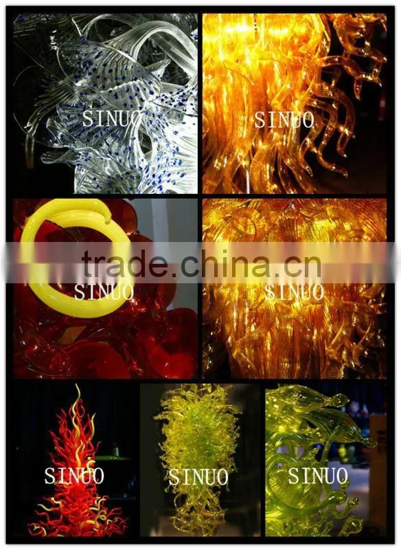 Handmade Murano Glass Water Lily for Garden