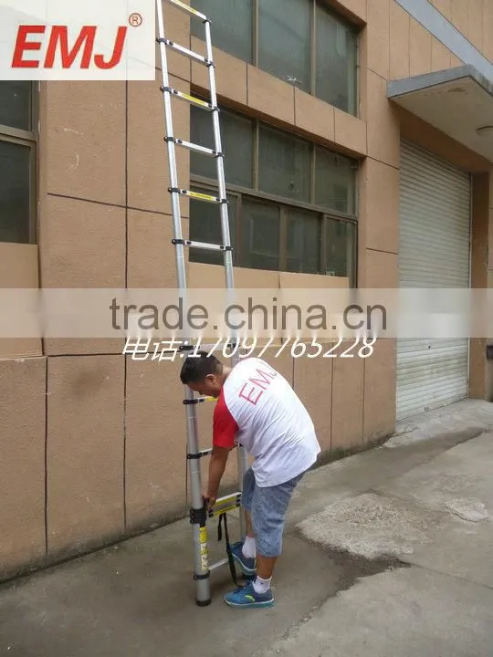 TELESCOPIC 3.2m ALUMINIUM DIY FOLDABLE EXTENDABLE BULIDERS MULTI PURPOSE LADDER