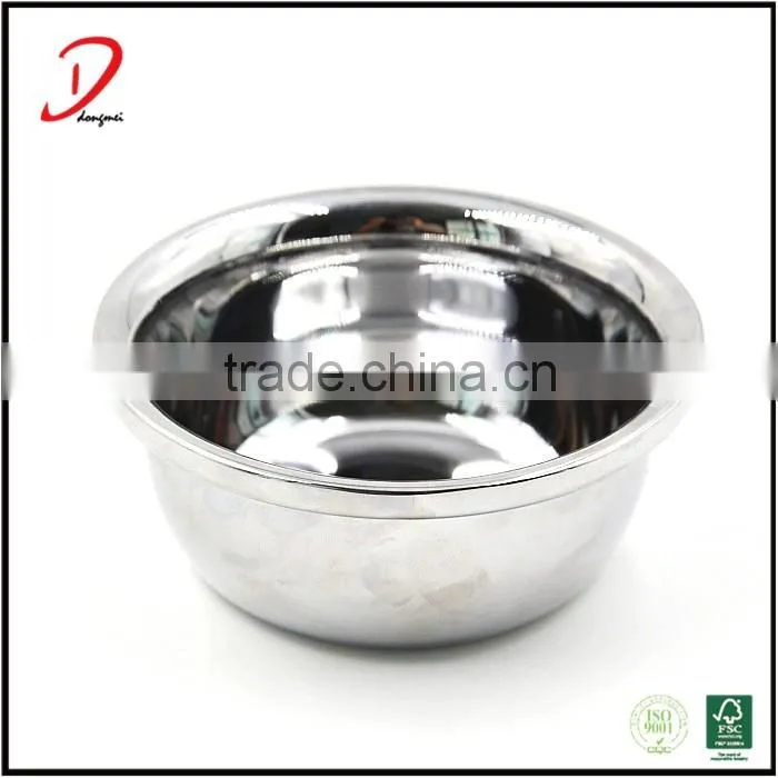 wholesale stainless steel shaving soap bowl for men
