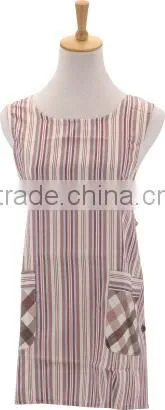 Callia 2015 fashion apron cotton / waterproof/ CPE/Polyester