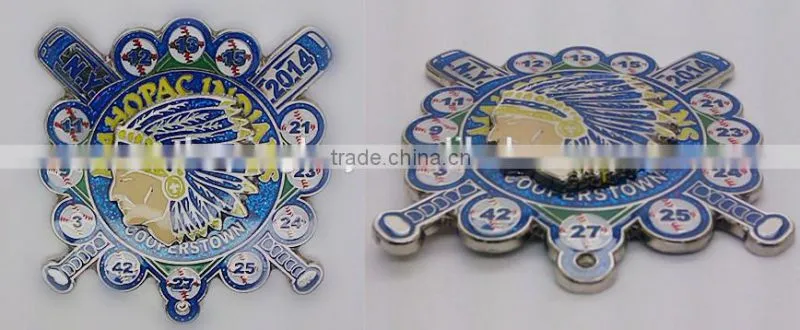 lapel pins custom lapel pins 3D baseball lapel pins manufacturers china