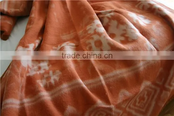 NO 1 factory 100% pure army 100% wool best quality blanket