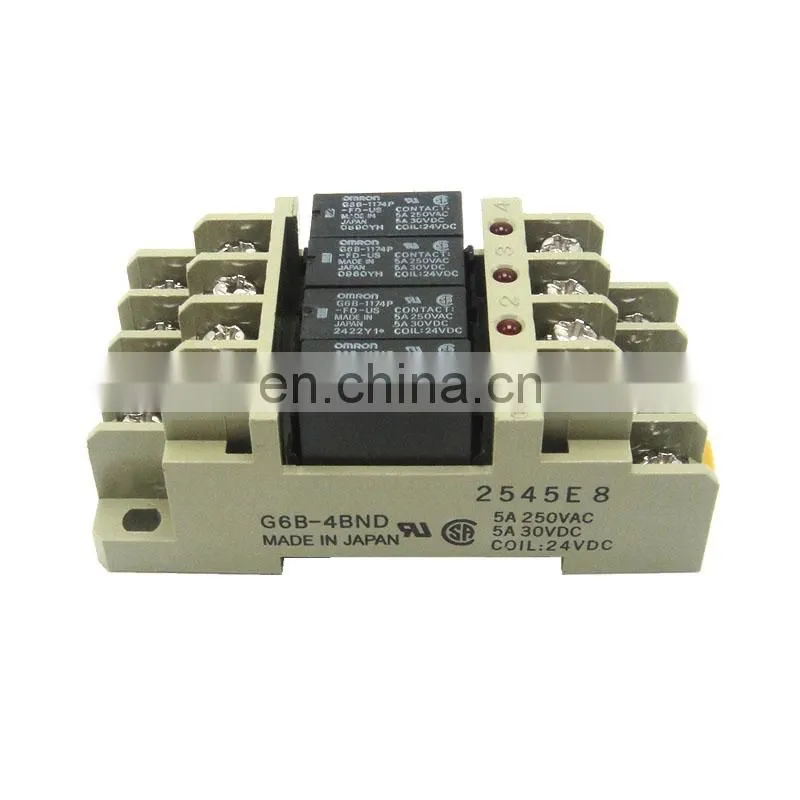 New Omron relay relay g3pa-220b-vd-x dc5-24 'omron' 61F-G2N 61FG2N