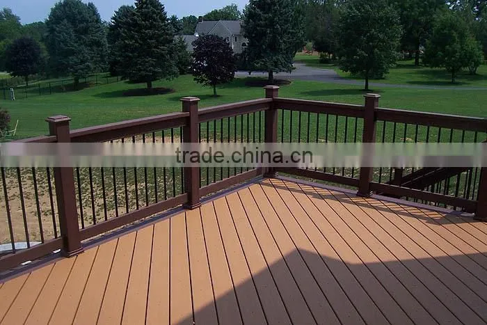 Aluminum Wood Color Railing