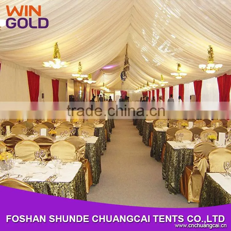 2015 Luxury Party Wedding Big Aluminum Dubai Tents for sale