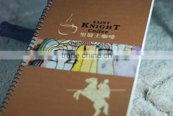 Fashion & low cost Wire-o catalog printing service