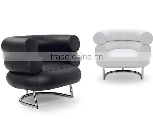 Waiting room Eileen Gray Bibendum Chair modern pu chair