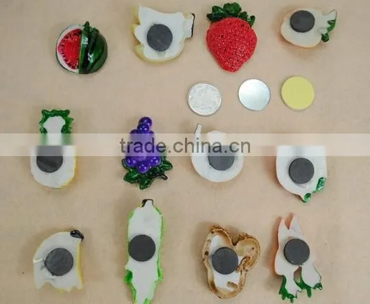 resin fridge magnets/Colorful magnetic refrigeration sticker/refrigerator magnet sticker