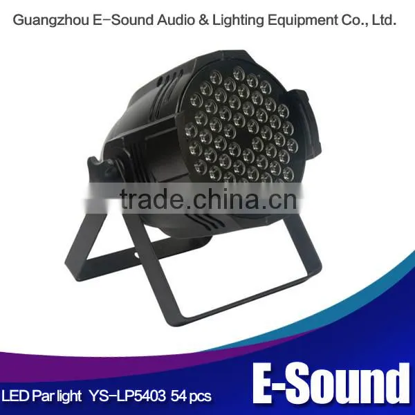 2015 NEW led par lighting/led par 54*3w light
