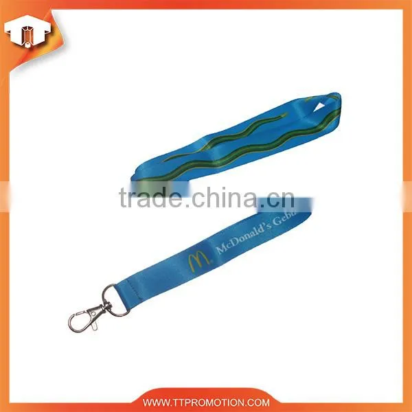 Bulk heat transfer sport meeting lanyard