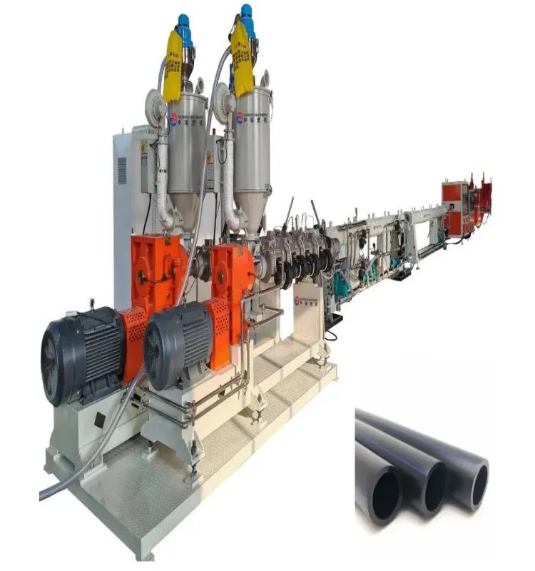 PE pipe production line
