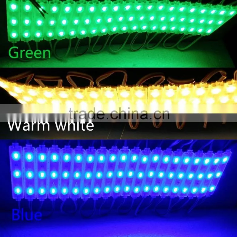 SMD 5050 DC12 V 1.2W injection molding LED module with factory outlet
