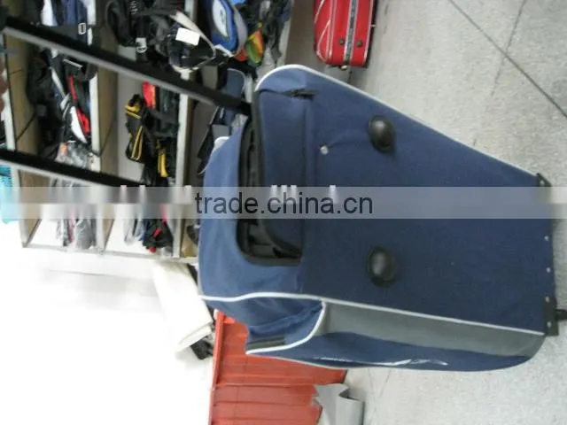 Rolling duffel wheeled sports bag