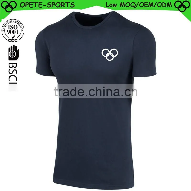 Fit Dry Shirt Mens Shorts Sleeve Running Exercise Workout
