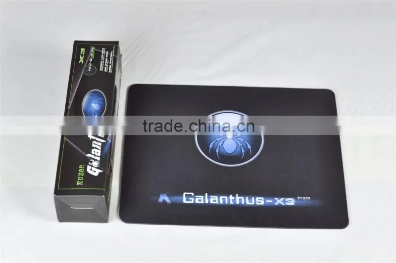 Custom printed sublimation natural rubber mouse pad,custom game mouse pad with speed control