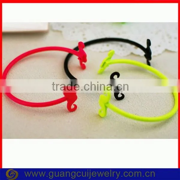 fashion woven cord bracelet with charm