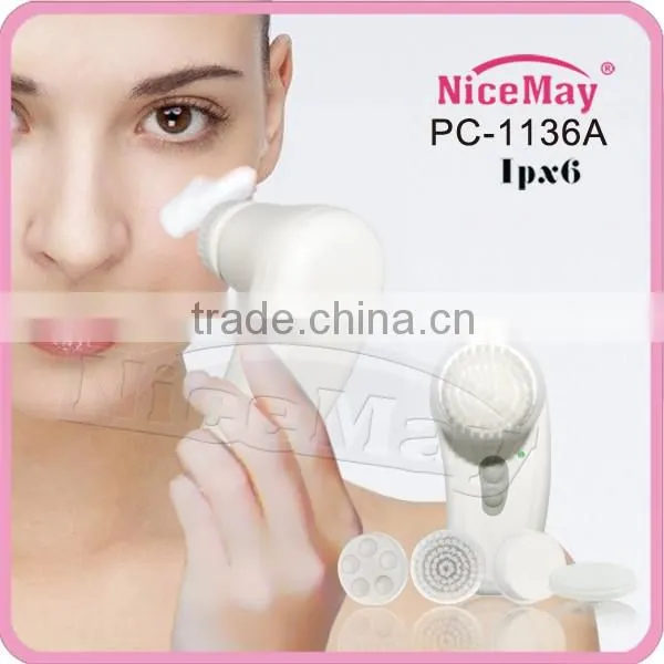 rotary facial cleanser brush