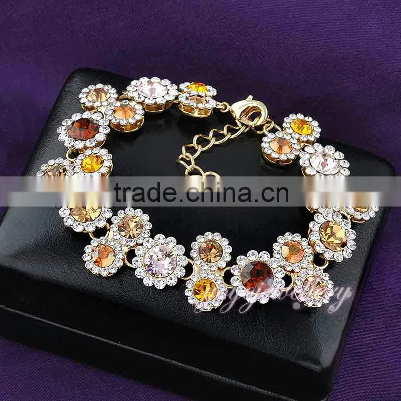 Luxury saudi fake gold bracelet jewelry