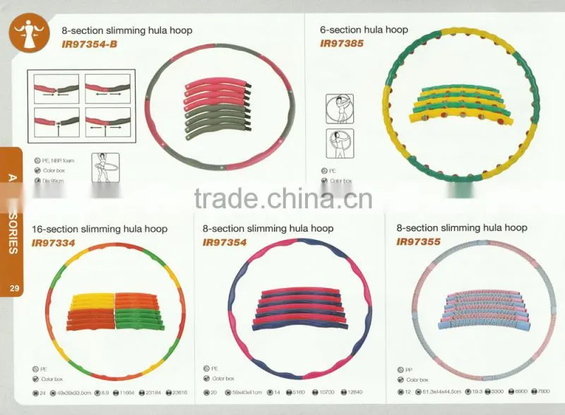 wholesale easy split hula hoop