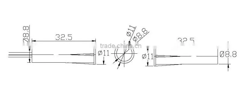 ABS plastic flush mounted wired window contacts 5C-35