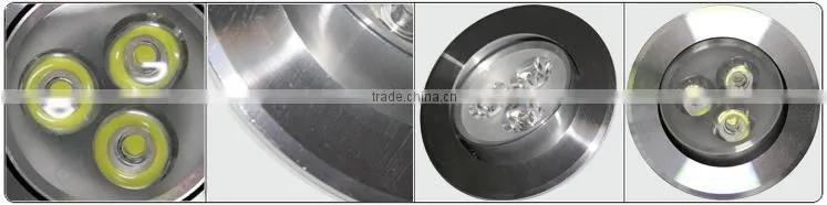 New design ROHS CE COB waterproof led downlights