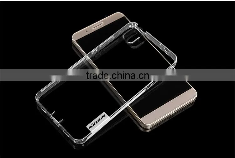Orginal Nillkin Soft TPU Full Rubber Back Cover for Huawei Honor 7 Clear Gel Case with Dust Plug MT-5370