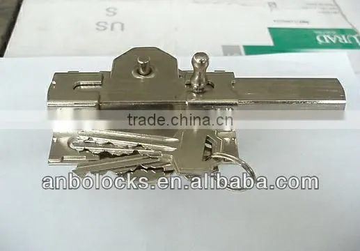 Spanish standard sliding gate locks