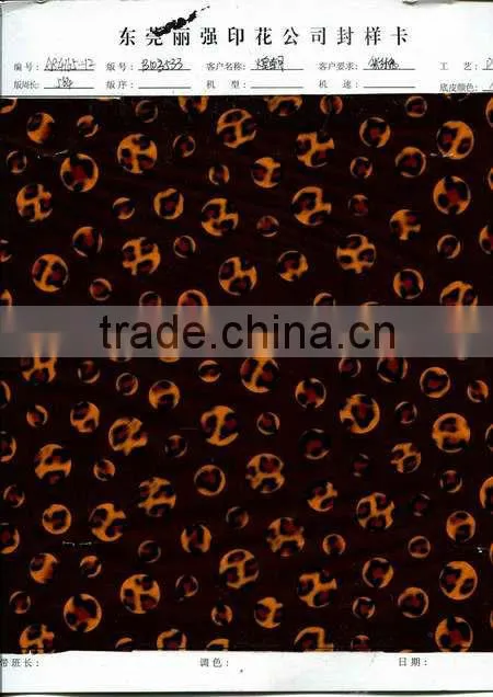 lepoard dot design heat transfer film for printing