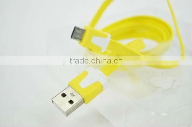 Noodle Cable For Samsung Cable USB Flat