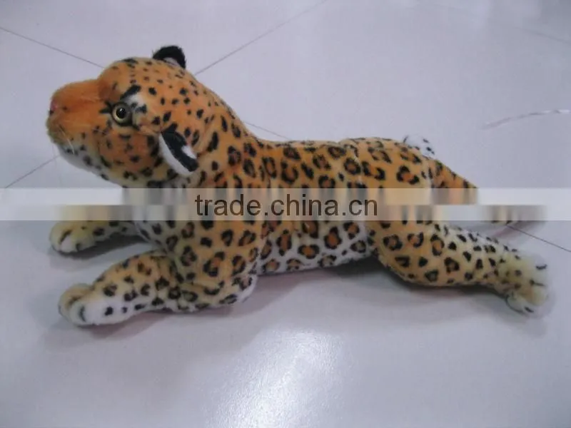 rare animal Panthera pardus plush soft toy
