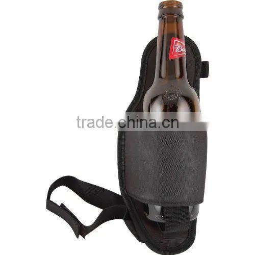 Wholesale Popular Custom Hip Holster Leather Beer Bottle