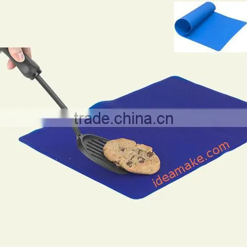 silicone cooking mat as seen on tv 100% food grade LFGB standard eco-friendly square heat resistant