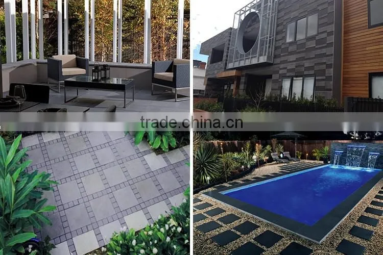 Good Quality 600x600mm Chiseled Basalt Tile