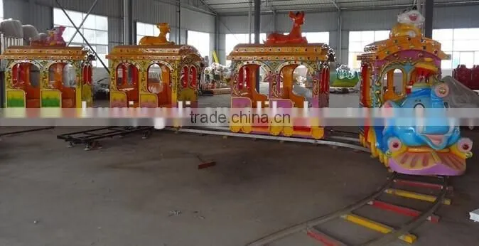 hot sale amusement children park rides track train for sale