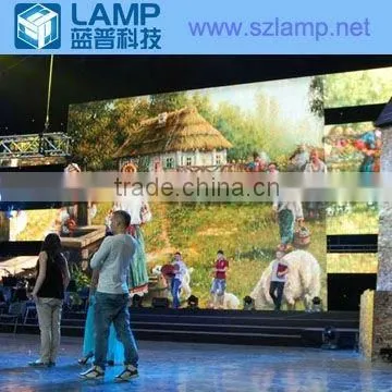 SMD ultra thin led display for stage effect